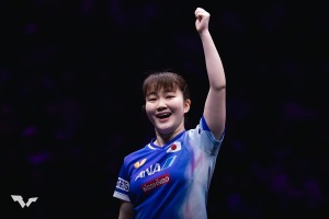 大藤沙月、世界7位の中国勢撃破に「トップ10の選手を2人倒すことは……」　試合中襲ったアクシデントにも言及【WTTチャンピオンズ重慶】