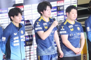 初のPO進出・金沢をファイナルへ導く　谷垣佑真が果たした宇田幸矢への“リベンジ”　指揮官が信じた22歳の才能「水を得た魚」【Tリーグ 】