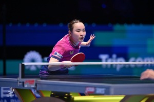 伊藤美誠、世界2位・王曼昱にストレート負けでベスト8進出ならず　2大会連続のメダル狙うも16強で終戦【ITTF男女ワールドカップ】