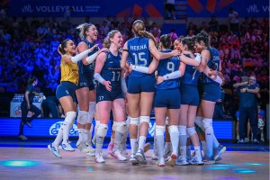 バレー女子日本を撃破の世界2位ブラジルは「全員の心が一つになった」　圧巻30得点の22歳は「爆発的なプレーを披露」【VNL2026】