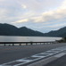 早朝5：00ごろの中禅寺湖の風景。
