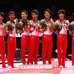 体操男子団体が世界選手権で金メダル（2015年10月28日）