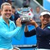 上地結衣、マリヨレン・バウスが全豪オープン車いすテニスの部ダブルスで優勝（2016年1月30日）