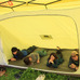 ワンタッチタープに取り付けて寝室を作る拡張テント「1LDKタープ」