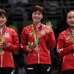卓球、女子団体で銅メダル！（c）Getty Images