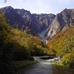 谷川岳の一ノ倉沢も紅葉が見ごろだった