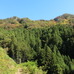 生瀬富士の鞍部から見る、生瀬富士と立神山の頂上