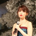 小嶋陽菜（AKB48）が「WHITE Tree ライトアップセレモニー」に登壇（2016年11月24日）
