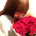 平愛梨、アモーレ・長友佑都から“32本の赤いバラの花束”が届く