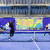 新型テニスフェス『ADIDAS HIMARAYA TENNIS FESTIVAL 2016 TOKYO FINAL』が開催。決勝は「ヒ・デホ」対「さるえんちゅ」（2016年12月17日）
