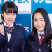 平野美宇選手（左）と伊藤美誠選手（2015年1月28日）