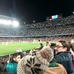 FCバルセロナの本拠地カンプノウスタジアムで試合観戦