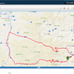 西上州サイクリングの実走コースをパソコンのgaminconnect.comサイトでチェック