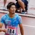 第101回日本陸上競技選手権大会、男子200m決勝で藤光謙司は2位に（2017年6月25日）