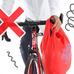 折りたためるパッカブル構造の自転車用バッグ「バイシクルエコリュック」発売
