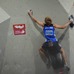 世界ユース選手権男子ボルダリング（ジュニア）で優勝した緒方良行（2017年9月2日）