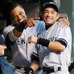 ヤンキース時代にもチームメイトだったイチロー（右）とカノ【写真：Getty Images】