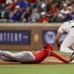 マーティンの牽制で刺されたエンゼルス・大谷翔平【写真：Getty Images】