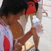 　タイのナコンラチャシマで2月17日に開催された第31回アジア自転車競技選手権のエリート男子個人タイムトライアルで4位になった新城幸也（ヨーロッパカー）。「調子がよかったわりにはタイムが伸びなかった。今は悔しいの一言」と口数が少なかった。新城がスタートした