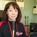 ロッテ主催試合で場内アナウンス担当を務める谷保恵美さん【写真提供：千葉ロッテマリーンズ】