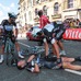 2014年ツール・ド・フランス第1ステージで右肩を負傷したマーク・カベンディッシュ（オメガファルマ・クイックステップ）
