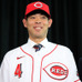 レッズ移籍の秋山翔吾が入団会見　MLB挑戦にあたり影響を受けた2人の名前を挙げる