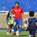 ダビド ビジャ DV7サッカーアカデミー、小学生対象のクリニックを日本初開催