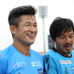 キング・カズの風格ある写真を松井大輔がアップ　横浜FCが横浜市庁訪問