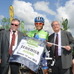 　サクソバンクの宮澤崇史（34）が5月12日にフランスで行われたツール・ド・ピカルディの第2ステージにポイント賞の緑色ジャージ、マイヨベールを着用して参加した。