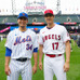 【MLBオールスター2023】大谷翔平と千賀滉大の再会に公式サイトも注目　会話は秘密も「この帽子を被せます」とメッツに“勧誘”