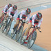 　第33回アジア自転車競技選手権、第20回アジア・ジュニア自転車競技選手権がインドのニューデリーで3月9日に大会3日目の競技が行われ、エリート男女の団体追い抜きで日本は男女とも日本新記録を出したがともに2位になった。