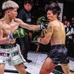 【RIZIN】“日韓対抗戦”の第1試合で、韓国キック界のプリンスの脚が“赤紫色”に……ローで攻めた井上聖矢がデビュー戦初白星！