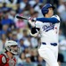 【MLB】大谷翔平、WCS初戦“爆速”先頭打者アーチで「新たなメジャー記録樹立」　米記者注目の一発「100マイル以上の投球を捉えた本塁打で……」