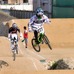 　2013JBMXFシリーズ第3戦が6月16日に大阪府岸和田市のサイクルピア岸和田で開催され、エリートクラスは岸和田をホームコースとする吉村樹希敢（トーヨー・クレジットレーシング）が優勝した。2012年はシリーズチャンピオンを獲得した吉村だが、2013シー
ズンは初勝利。