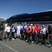 観光バスを使って自転車を運び、景色のよいところでサイクリングを楽しむ全く新しいスタイルのサイクリングバスツアー