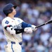 【MLB】大谷翔平、“168キロ先頭打者弾”に本拠地熱狂　公式記者も大興奮、連続試合出塁はドジャース史上5位の「45」に更新