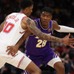 【NBA】プレーオフ敗退のレイカーズ、今オフの補強予想は？「八村塁の残留が最優先事項」と米メディア　歴史的な活躍で手放せない存在に
