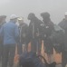 ティンコフ・サクソのキリマンジャロ登山合宿、深い霧に覆われる