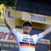 ツール・ド・フランス第6ステージの表彰台に立つアンドレ・グライペル