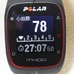 Polar M400 ブラック 画面表示