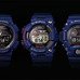 カシオ計算機は、耐衝撃腕時計G-SHOCKの新製品として、ミリタリーテイストをテーマに、ボディカラーをネイビーで統一した『MEN IN NAVY（メン イン ネイビー）』（3機種）を、3月14日より発売する。