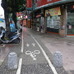 台湾にも歩道上に設けられた自転車道がある