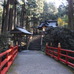 御岩神社の境内の様子。常陸国最古の霊山といわれる歴史のある神社だ。厳粛な雰囲気が漂っている。