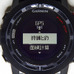 ガーミンの山岳用GPSのユーザーにはお馴染みの「狩猟と釣」機能も搭載している。GPSの位置情報と月齢などから狩猟や釣に最適なタイミングを知らせてくれる機能だ