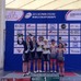 パラサイクリングトラック世界選手権で3位になった鹿沼由理恵（右から2人目）・田中まい（右端）