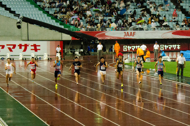 サニブラウン 男子100mを10秒05で優勝 9秒台はそのうち出せれば Cycle やわらかスポーツ情報サイト
